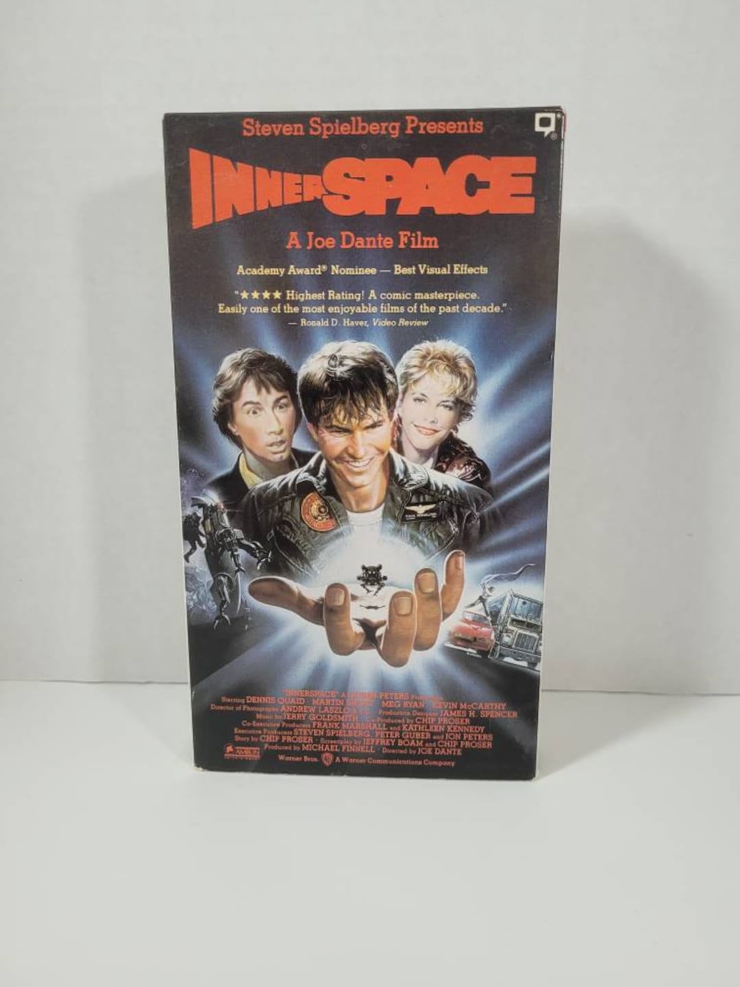 Vintage Innerspace VHS Warner Brothers Dennis Quaid, Martin Short, Meg