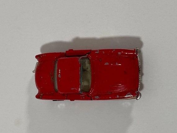 Vintage 1980s Yatming Red 57' Chevrolet Corvette W/ Opening Doors