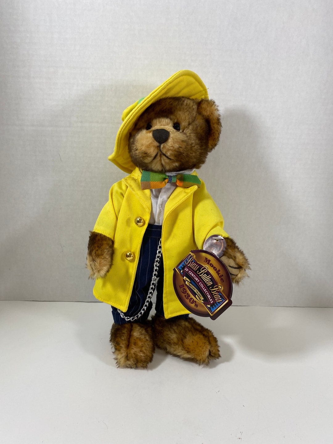 Vintage 1990s Pickford Bears 20th Century Brass Buttons Bears mookie