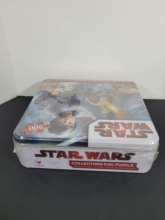 Retro Star Wars Foil Puzzle Collectors Puzzle in Tin Box SEALED - Etsy