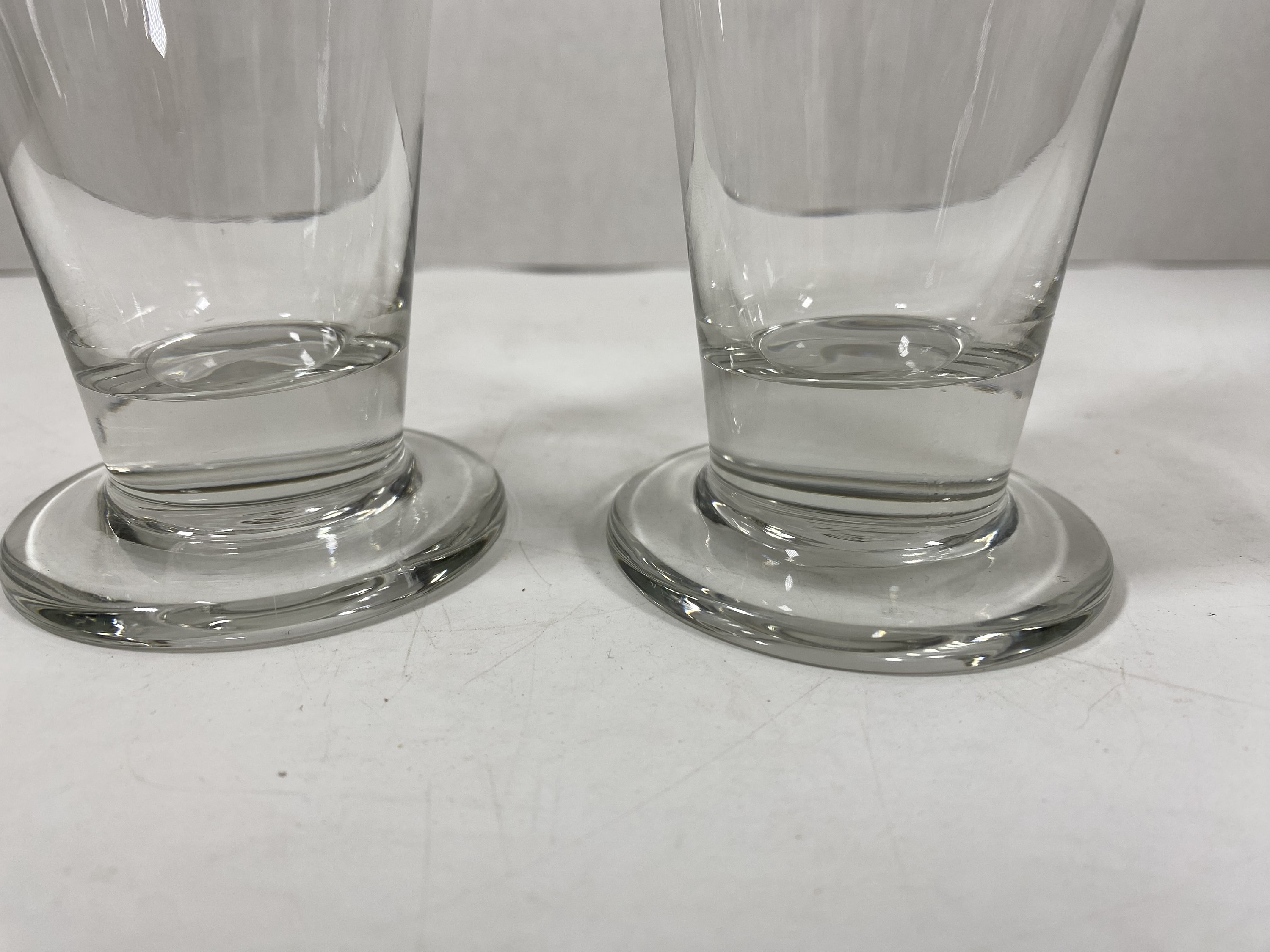 Labatt Pint Vintage & Very Rare 1990’s John Labatt Classic Footed Pint Glasses With ...