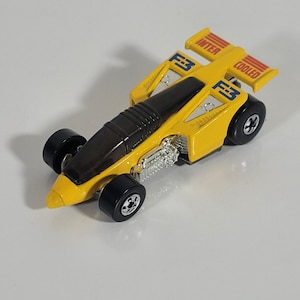 Vintage 1983 Hot Wheels Inter Cooled F-3 Shadow Jet Die-Cast Toy Car 1:64 Scale