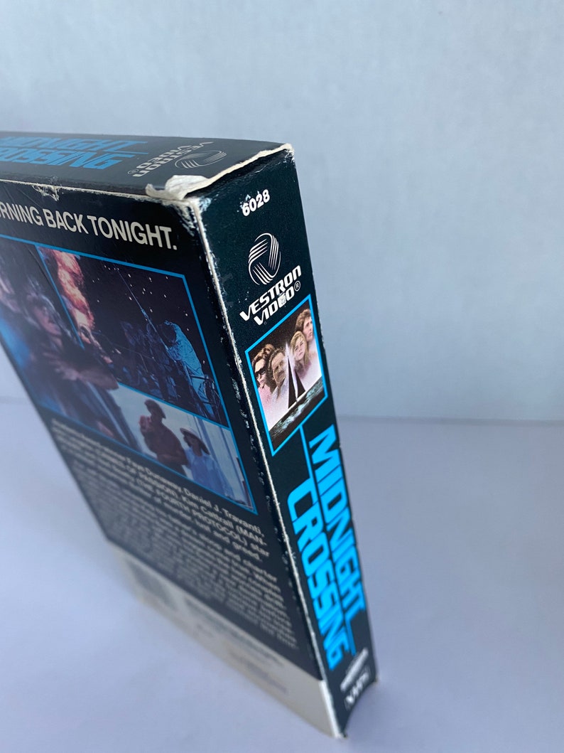 Vintage 1988 Midnight Crossing VHS Video Tape-Starring: Faye Dunaway & Kim Cattrall Collectible/Movie Enthusiast/Giftware image 3