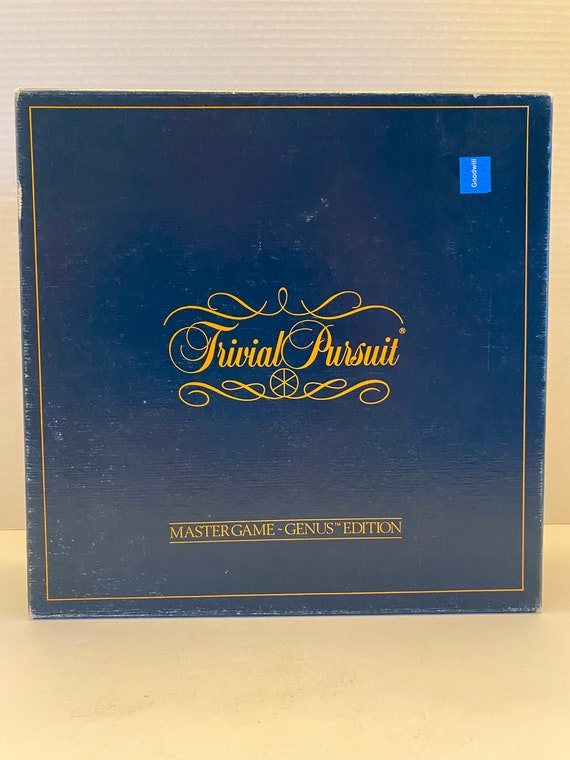 Trivial Pursuit Game, Master Game Genus Edition, Parker Brothers