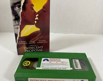 1993 年ヴィンテージ「Indecent Proposal」VHS - 主演: ロバート
