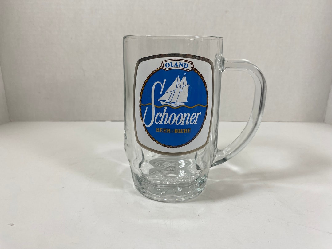 Vintage & RARE 1970s Oland Schooner Beer Glass Mug Etsy Canada