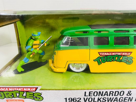 Jada Toy Turtles Van Teenage Mutant Ninja Turtles Leonardo 1962