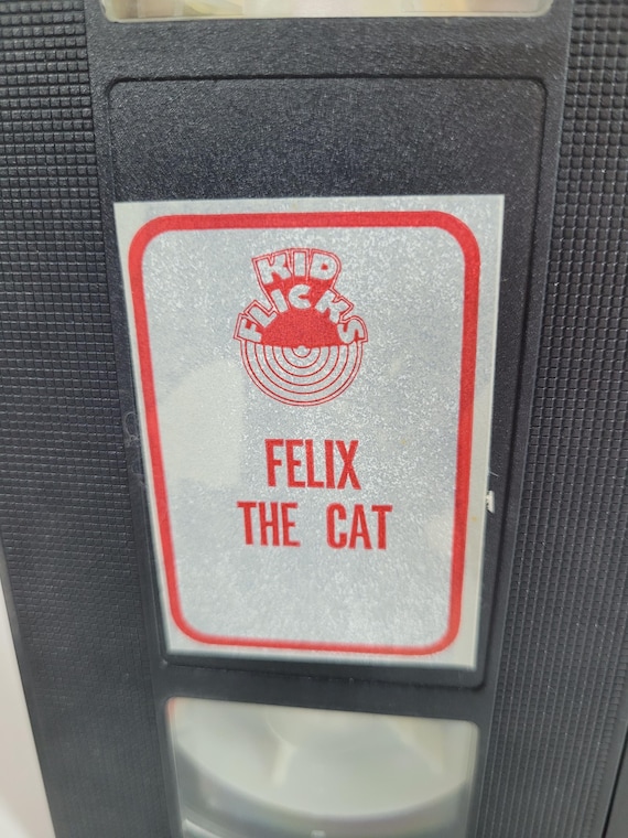 Vintage Felix the Cat & His Friends VHS Tape/animated Cartoon - Etsy