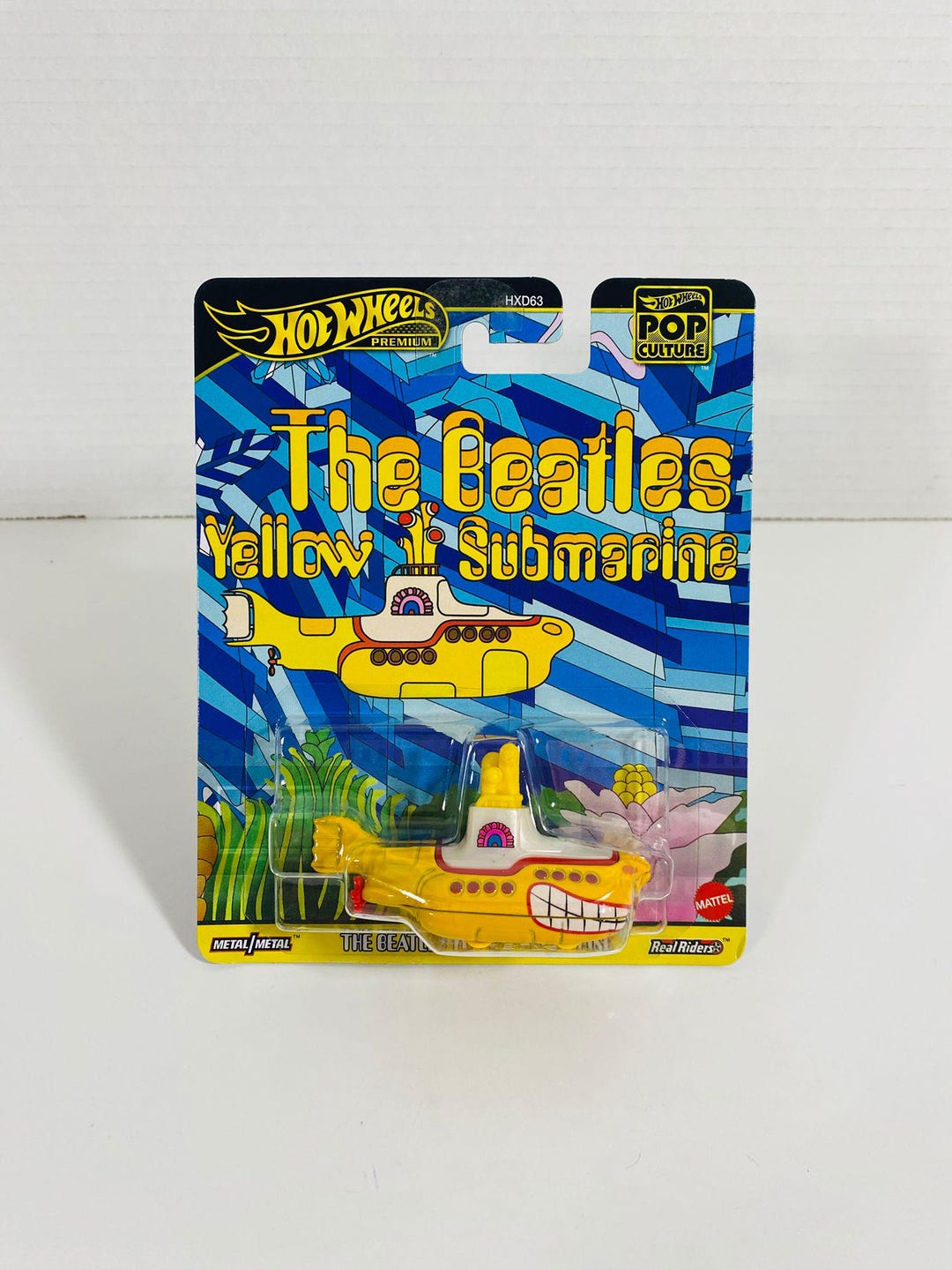 Hot Wheels Premium the Beatles Yellow Submarine Die-cast Submarine
