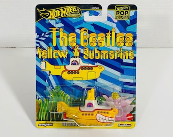 Hot Wheels Premium the Beatles Yellow Submarine Die-cast Submarine