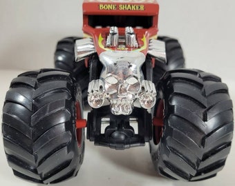 Retro Hot Wheels Monster Trucks Bone Shaker Vehicle 1:24 Scale -  Israel