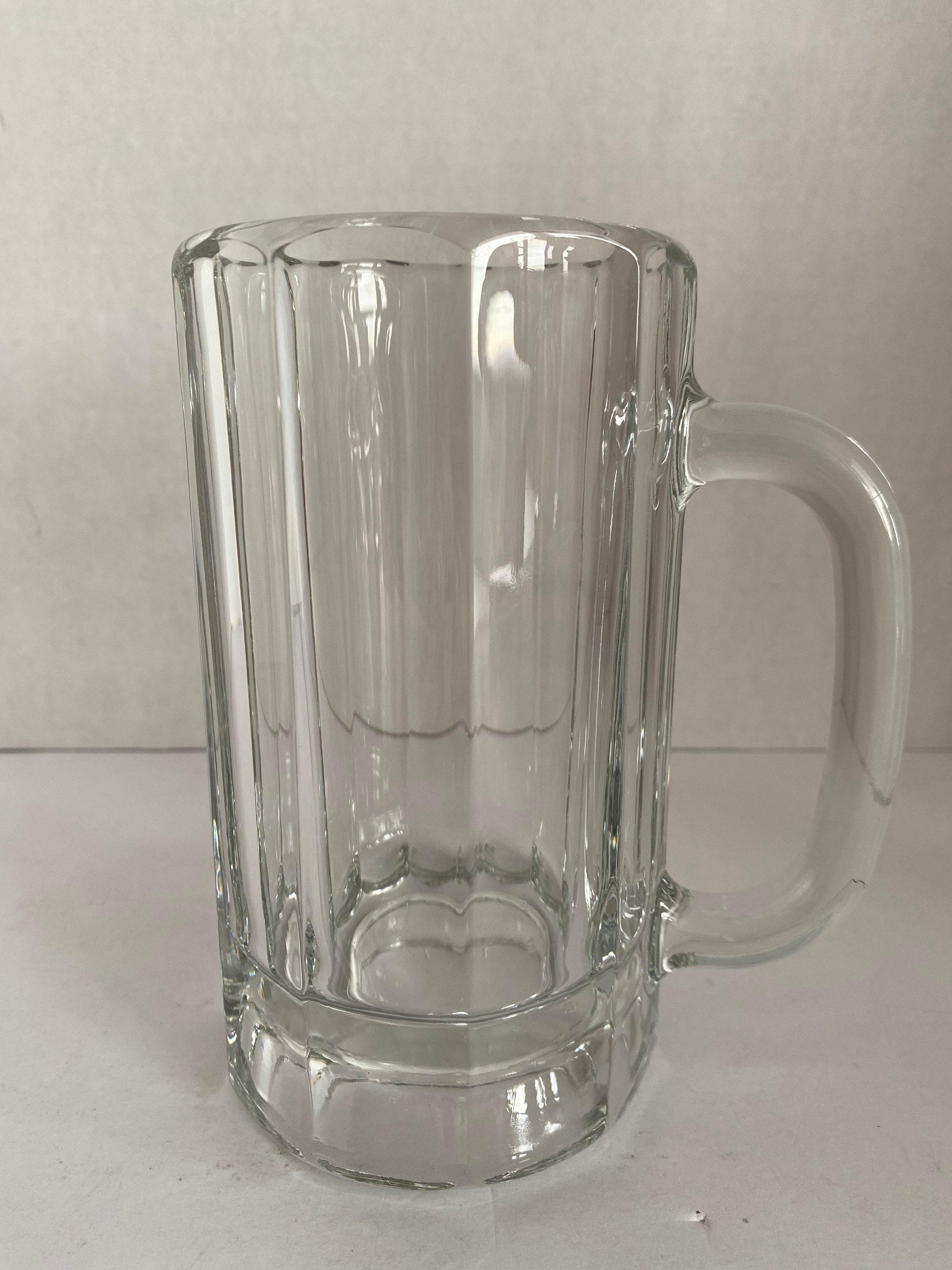 Libbey Heidelberg Glass Beer Mugs, 16-ounce, Set of 4