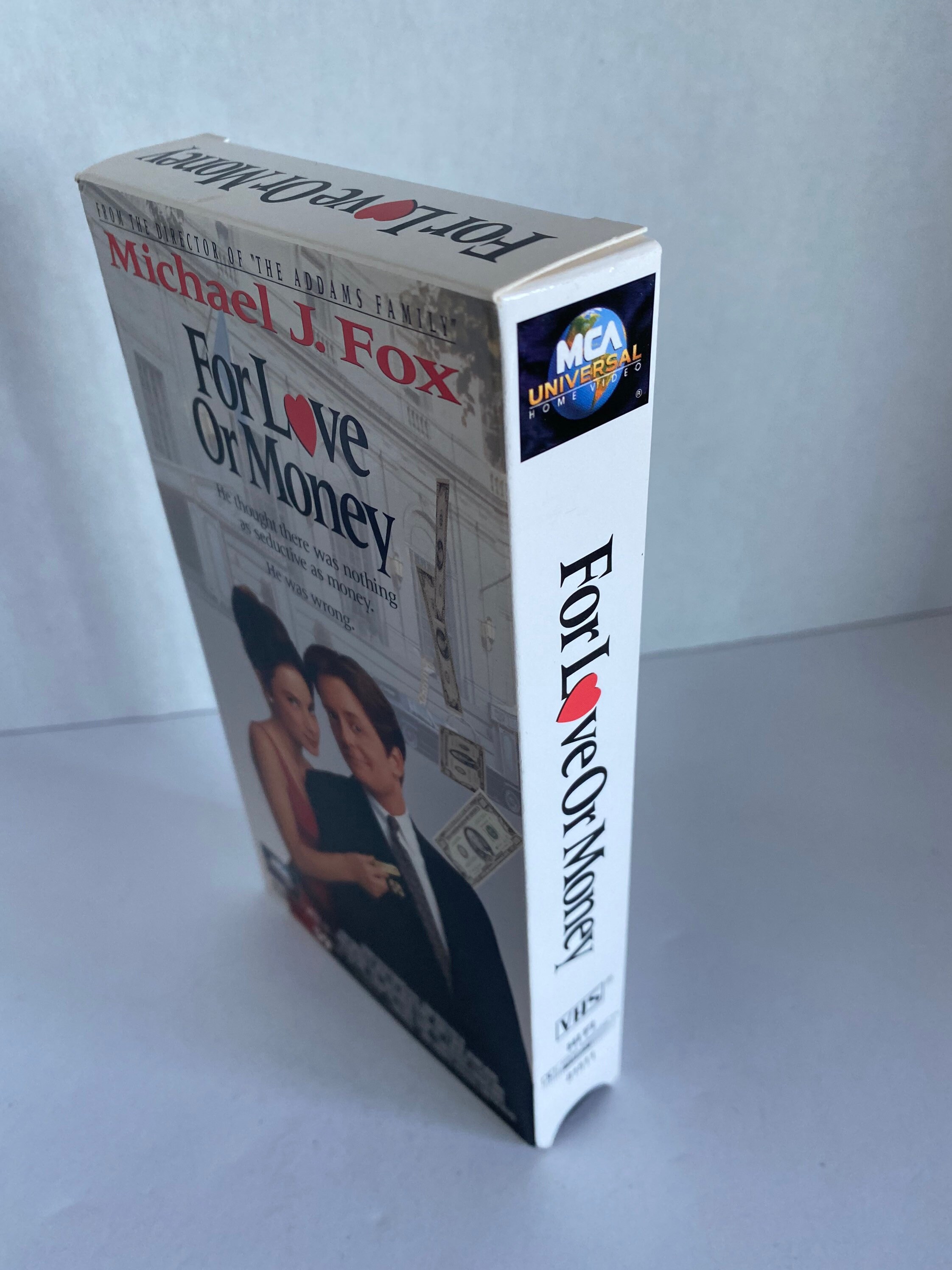 Vintage 1993 for Love or Money VHS Video Tape-starring: Michael J