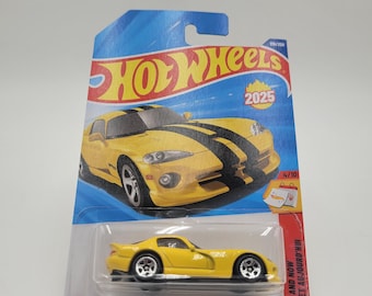 Hot Wheels '96 Dodge Viper GTS Die-Cast Toy Car SEALED 1:64 Scale