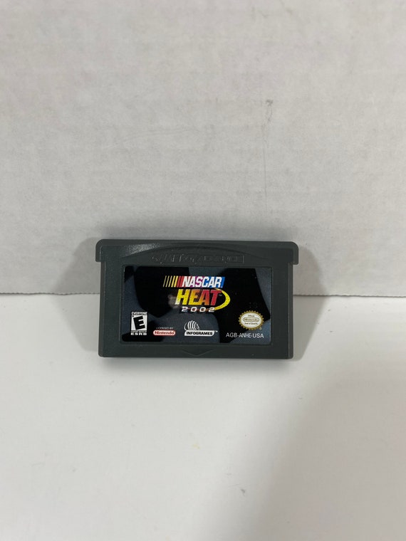 Retro 2002 Nintendo Game Boy Advance NASCAR Heat Video Game - Collectible | Nostalgic Game | Gift Idea