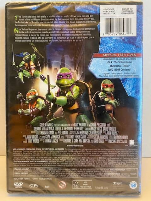 Teenage Mutant Ninja Turtles 1 & 2 (2002) 794043412127 | eBay