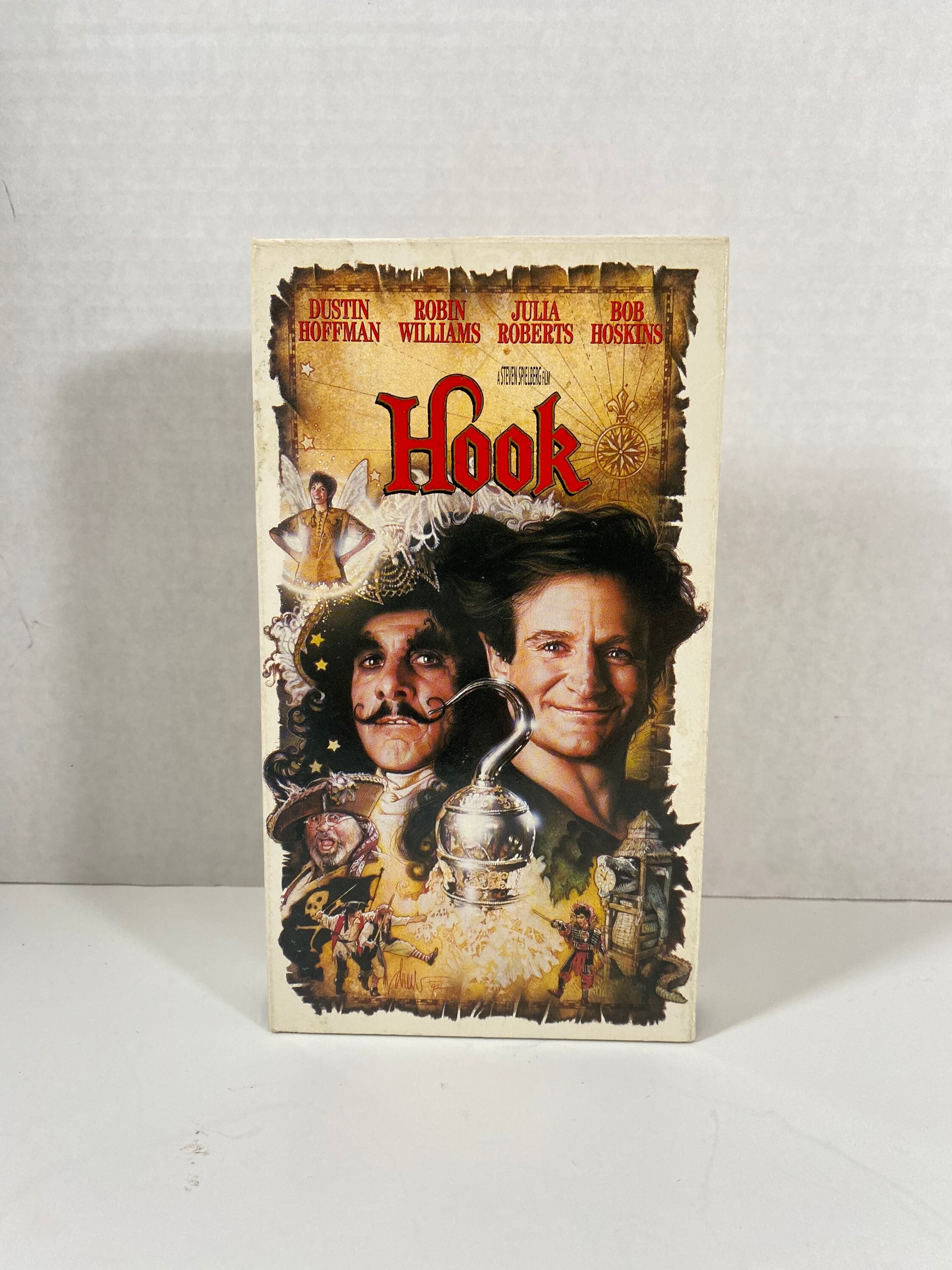 Vintage 1992 Hook VHS Video Tape Starring Dustin Hoffman Etsy Canada