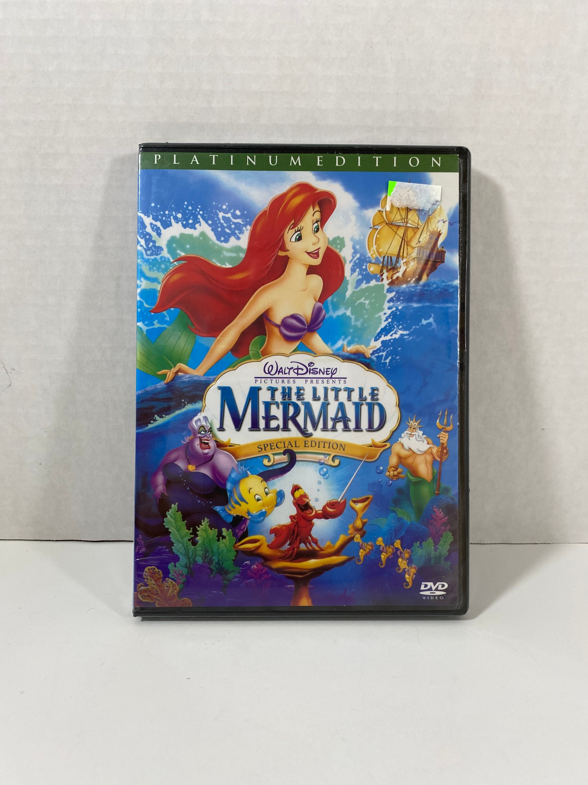 Retro Disneys the Little Mermaid Platinum Edition DVD - Etsy Retro Disneys the Little Mermaid Platinum Edition DVD - Etsy