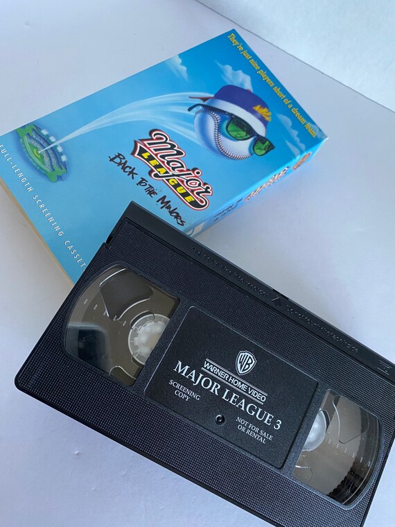 Vintage 1998 Major League - Back to the Minors VHS Video Tape