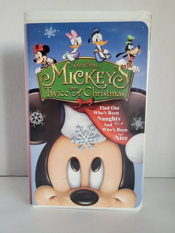 Retro Mickeys Twice Upon A Christmas Vhs Christmas Movie Etsy Retro Mickeys Twice Upon A Christmas Vhs Christmas Movie Etsy