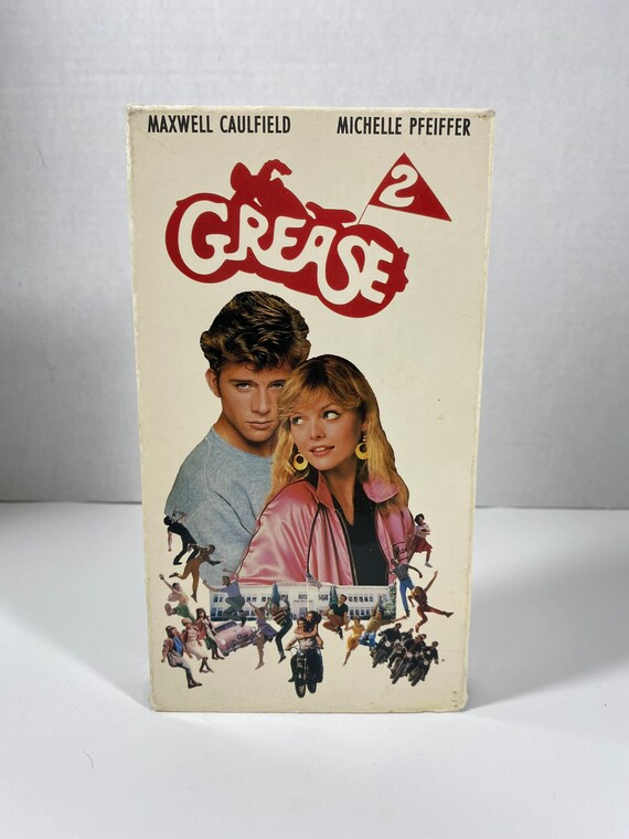 Vintage Grease 2 VHS Video Tape Starring Max Caulfield & Etsy Australia