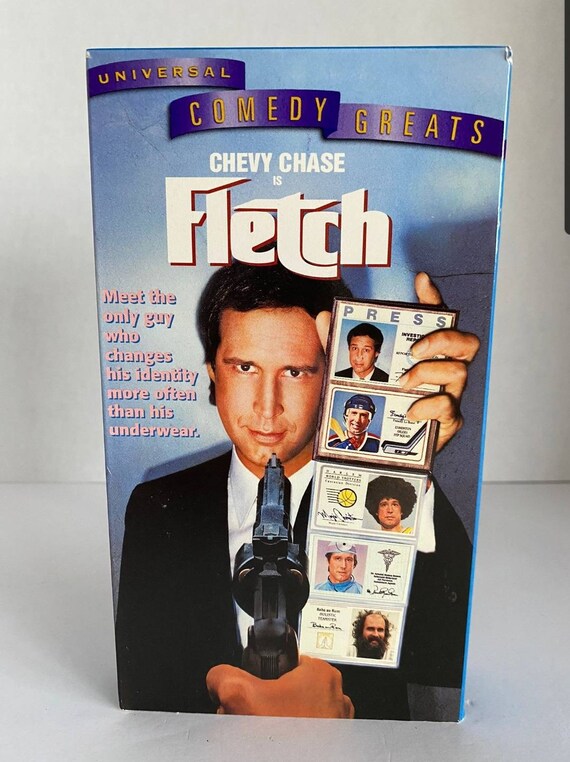 Vintage Fletch 1985 Comedy Chevy Chase Universal Pictures Etsy