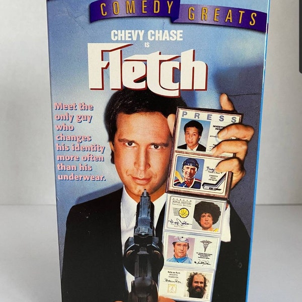 Vintage Fletch 1985 Comedy Chevy Chase Universal Pictures