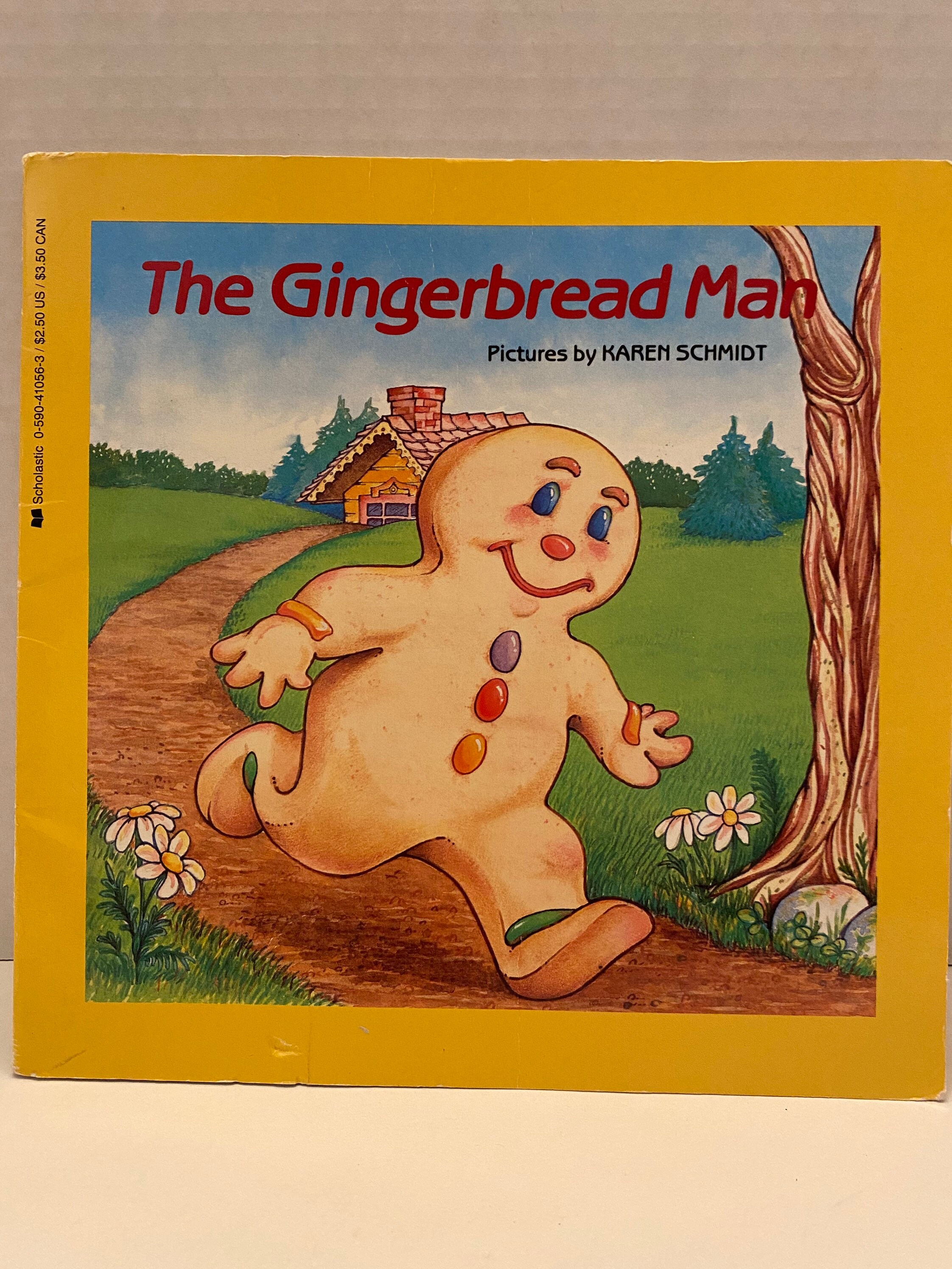 Vintage 1985 the Gingerbread Man paperback By: Karen Schmidt | Etsy