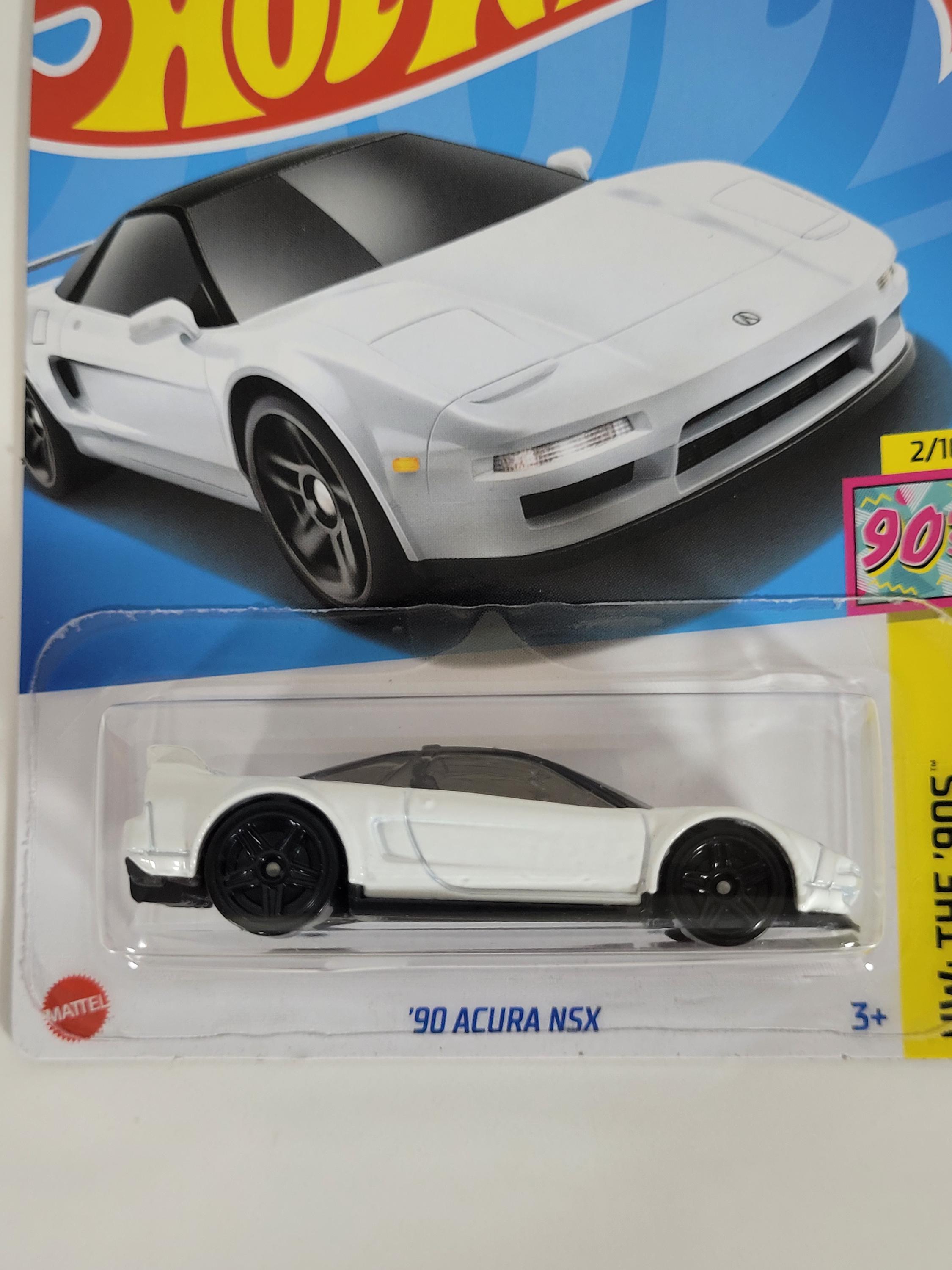 Hot Wheels 90 Acura NSX Die-cast Toy Car SEALED 1:64 Scale White