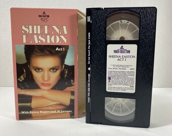 Vintage Sheena Easton Act 1 VHS With Kenny Rogers & Al