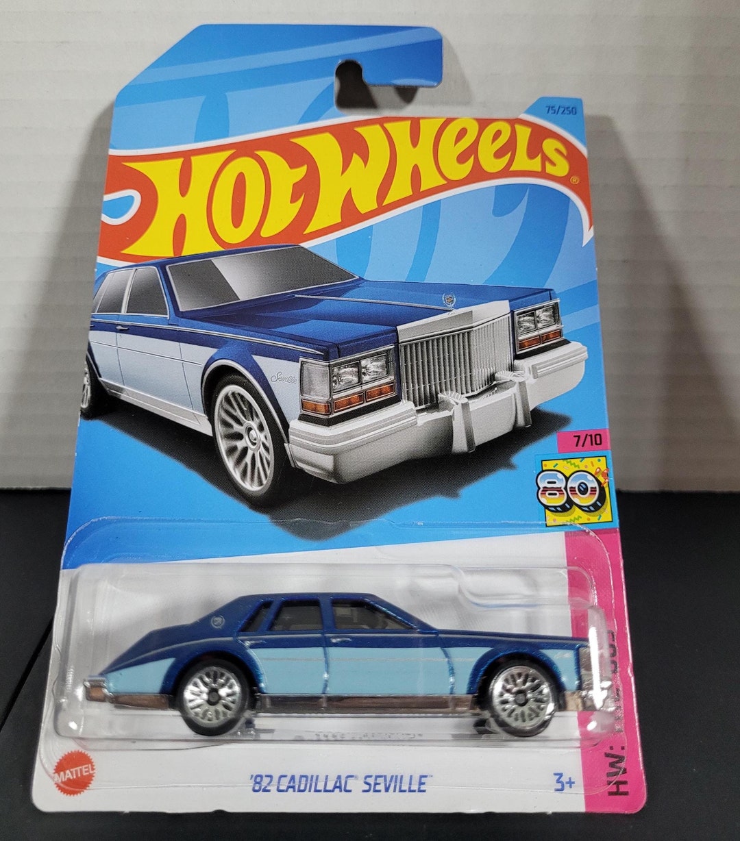 Hot Wheels Cadillac Seville 1980 - France - MOTU - Pneus Good Year - État Correct