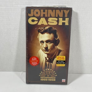 Johnny Cash: The Complete Sun Recordings 1955-1958 •Sealed• Coffret de 3 disques avec un livret de 40 pages de photos inédites - à collectionner