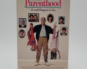Vintage 1989 Parenthood VHS Tape Comedy Family Film