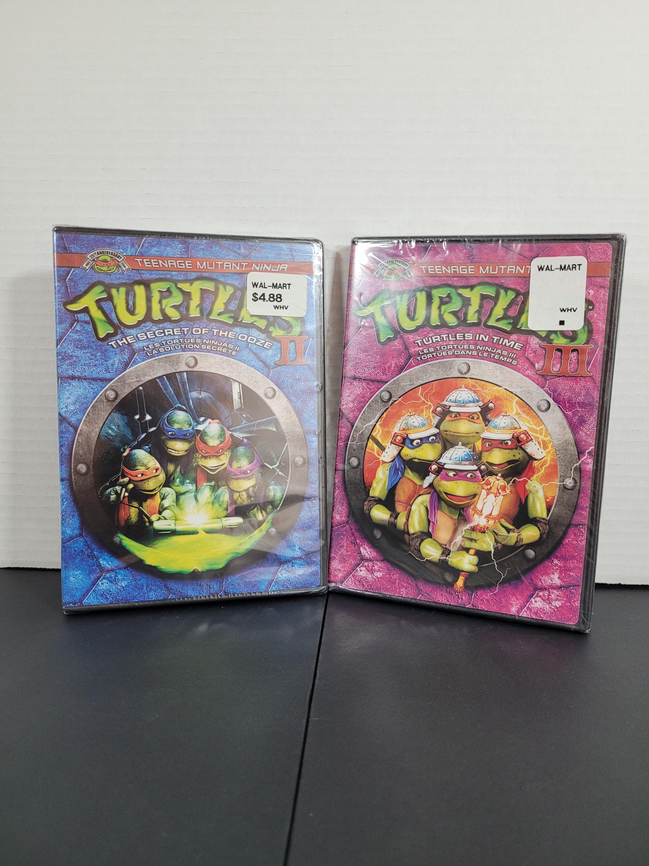 Vintage Teenage Mutant Ninja Turtles 2 - the Secret If the Ooze