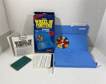 Vintage 1989 Travel Wheel of Fortune (2nd Edition) Game