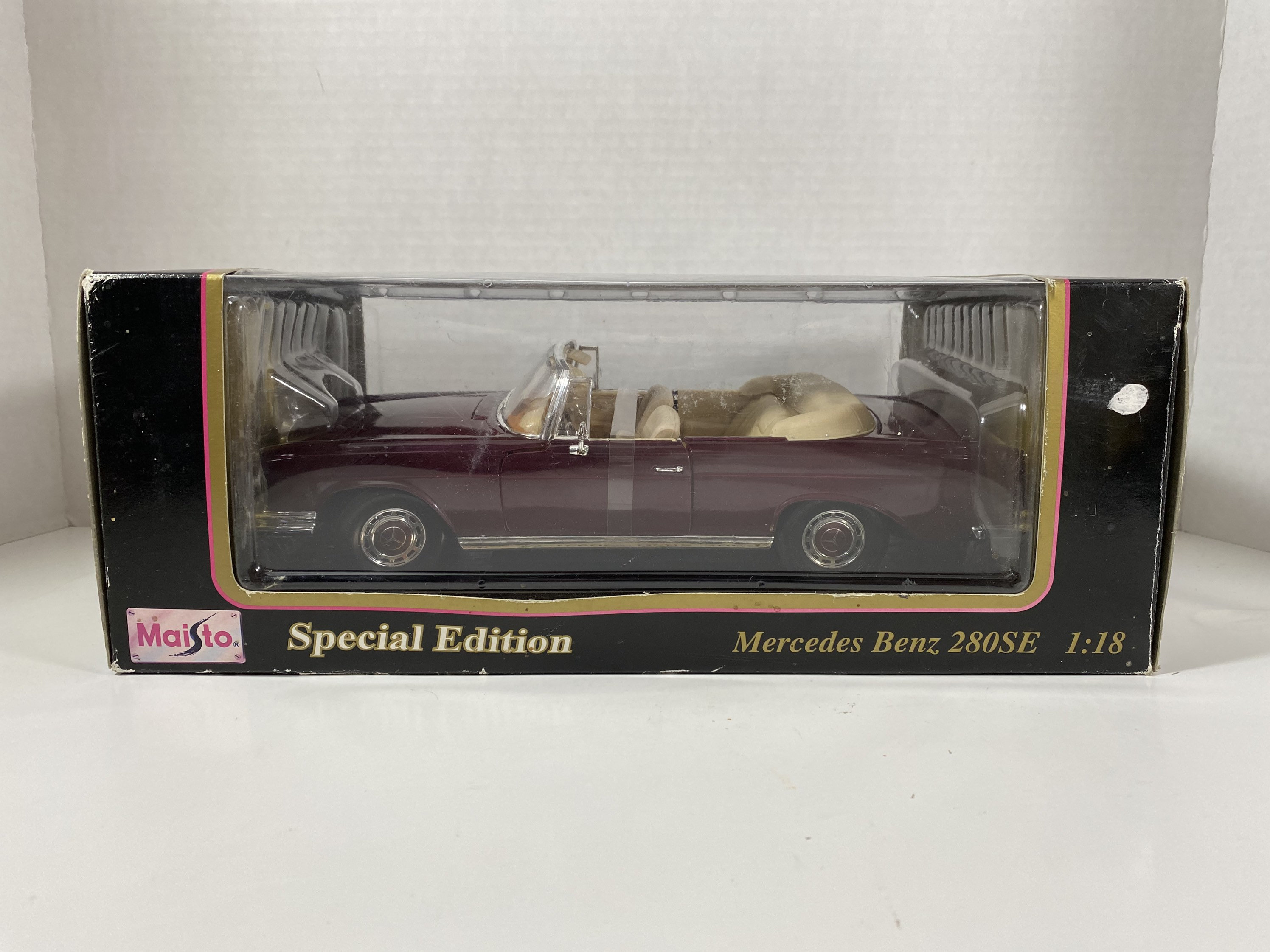 Vintage Maisto Special Edition 1966 Mercedes Benz 280SE Model - Etsy