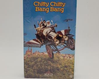Vintage 1968 Chitty Chitty Bang Bang VHS Tape 1989 release SEALED