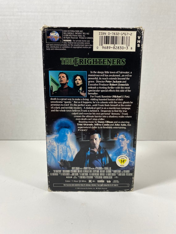 Vintage 1996 the Frighteners VHS - Starring: Michael J. Fox, Trini