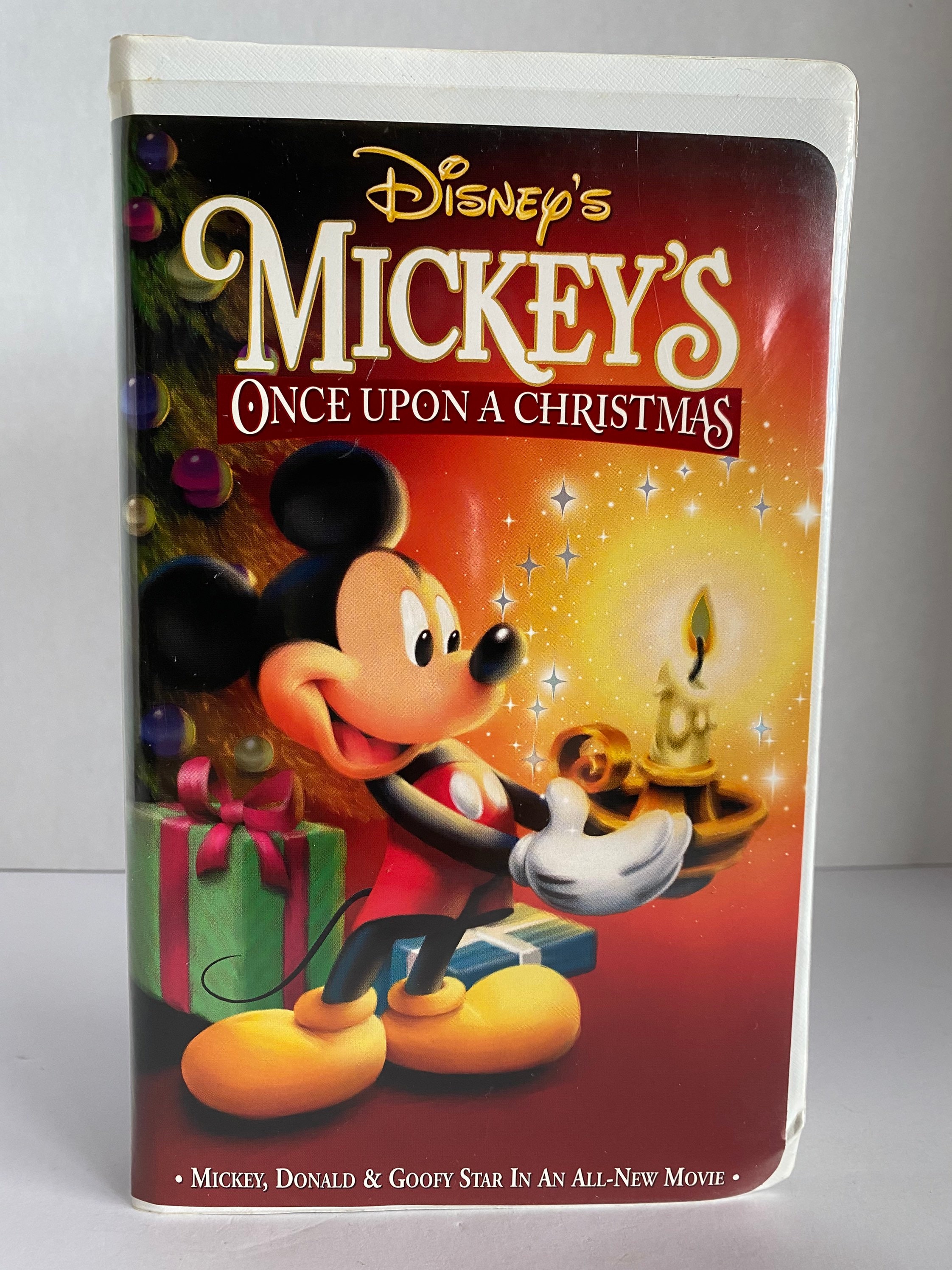 Disney Sing Along Songs VHS Very Merry Christmas Mickey Minnie Donald