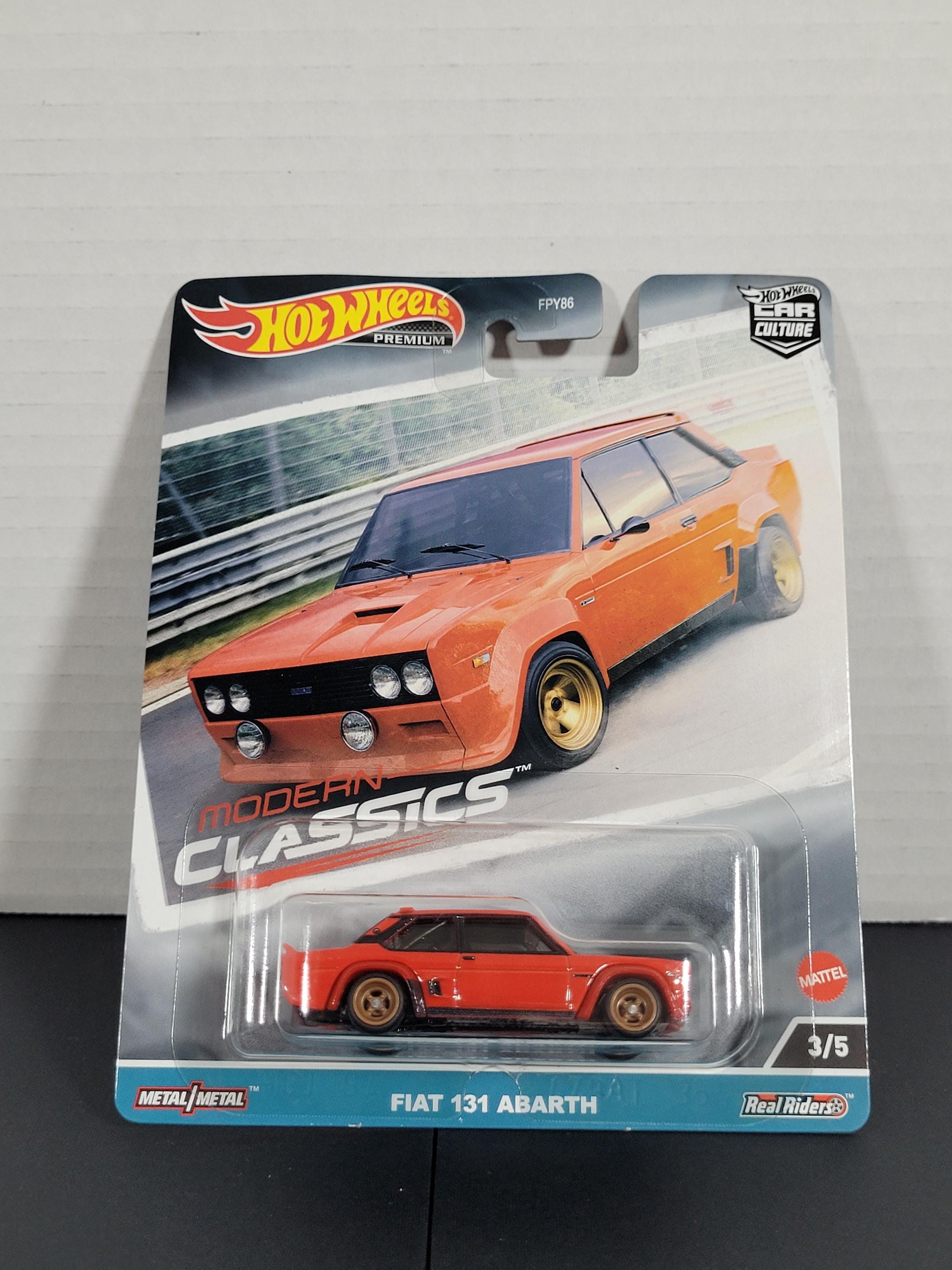 Hot Wheels Premium Car Culture Modern Classics FIAT 131 Abarth Die