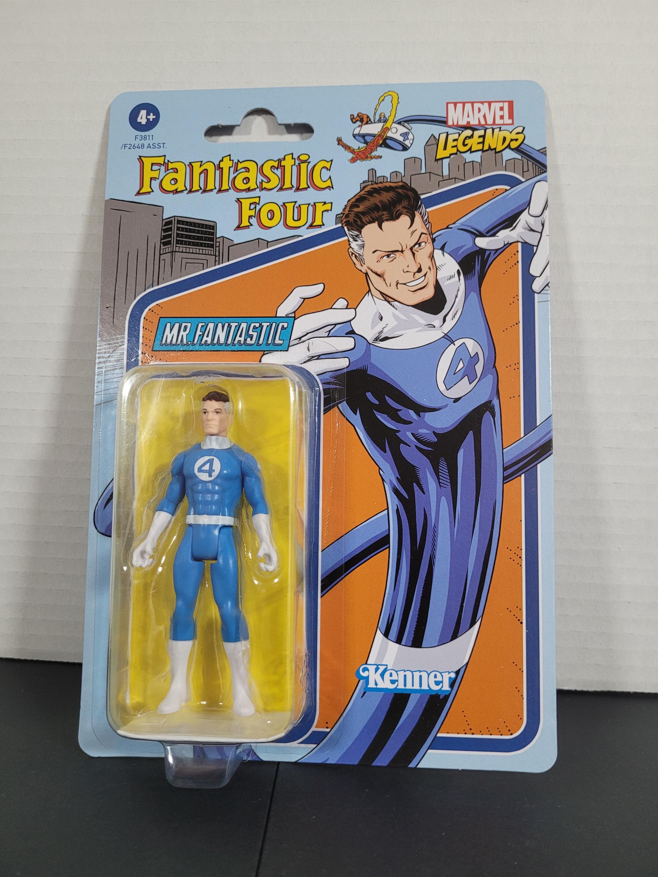Retro Mr Fantastic Action Figure Marvel Legends by Kenner 4