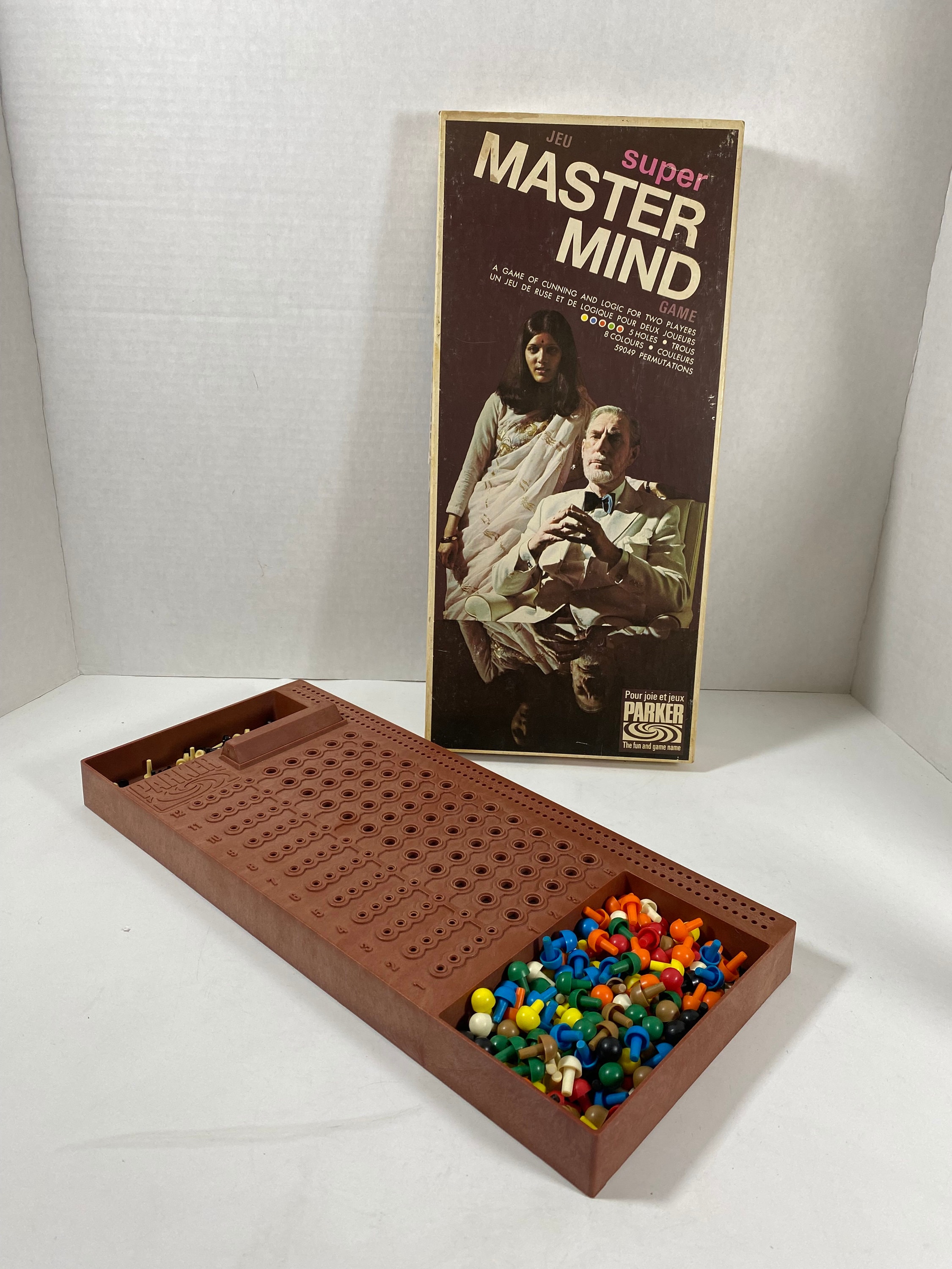 Super Mastermind - Jeu Capiepa 1976 - jouets rétro jeux de société  figurines et objets vintage