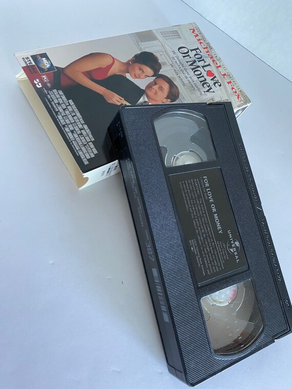 Vintage 1993 for Love or Money VHS Video Tape-starring: Michael J