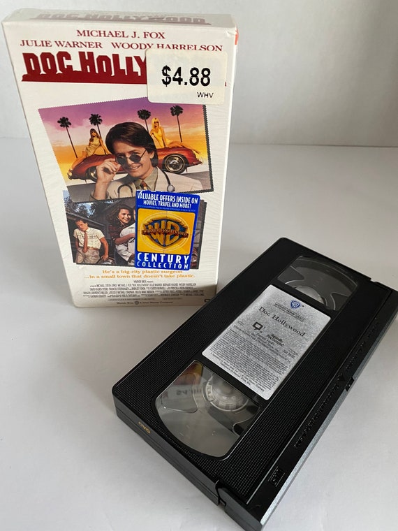 Retro 1991 Doc Hollywood VHS Video Tape - Michael J. Fox/woody
