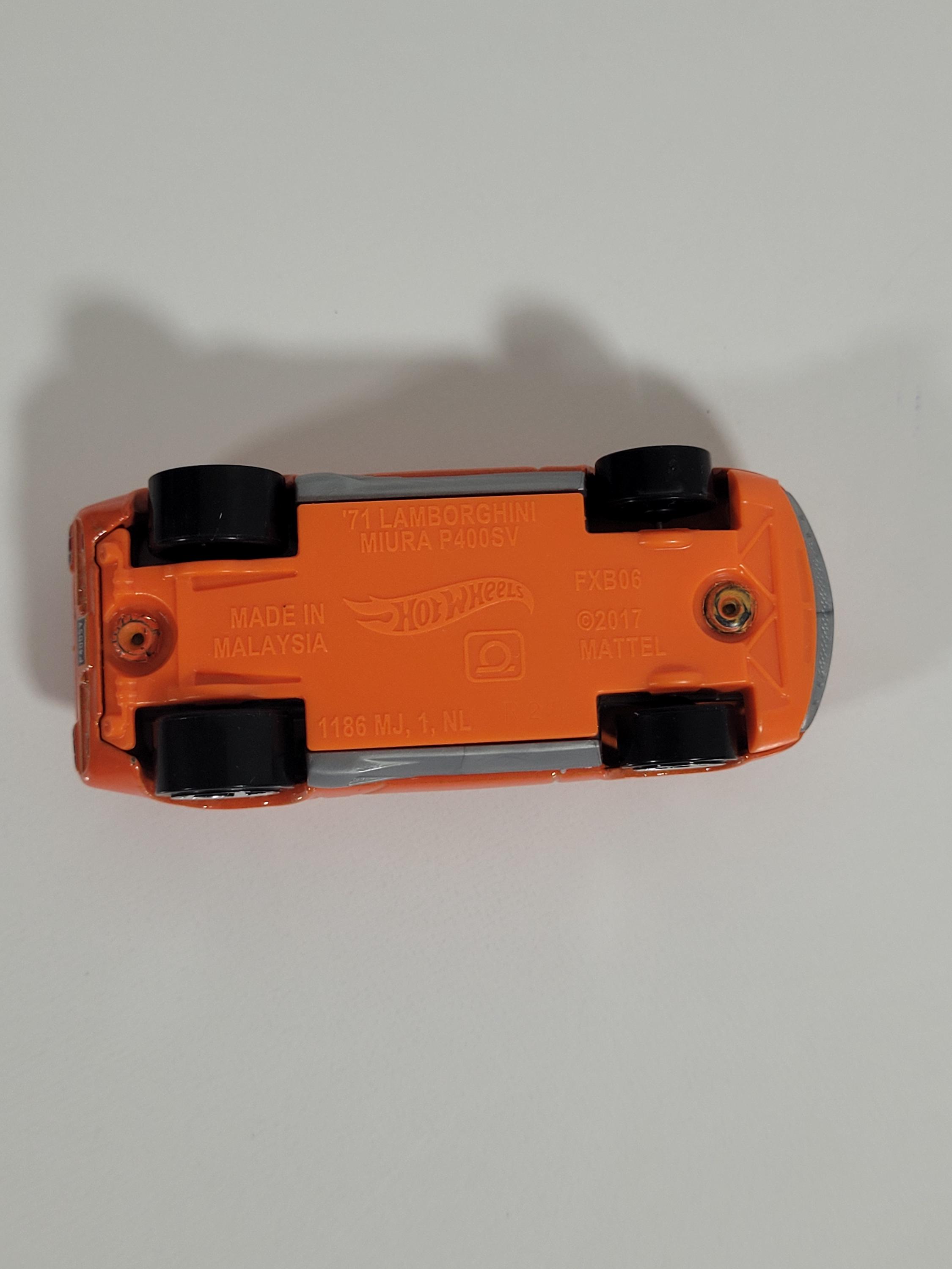 Hot Wheels Lamborghini Miura P400 SV Die-cast Toy Car/awesome