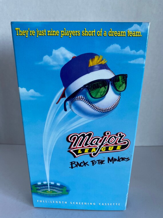Vintage 1998 Major League - Back to the Minors VHS Video Tape