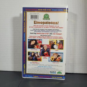 Vintage 1998 Sesame Streets Elmopalooza With Special Celebrities a Day