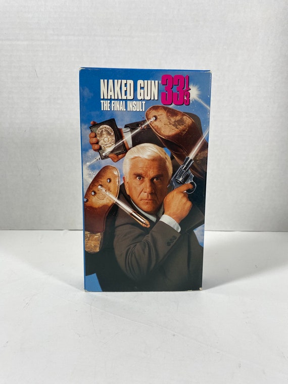 Vintage Naked Gun 33 1/3: the Final Insult VHS - Starring