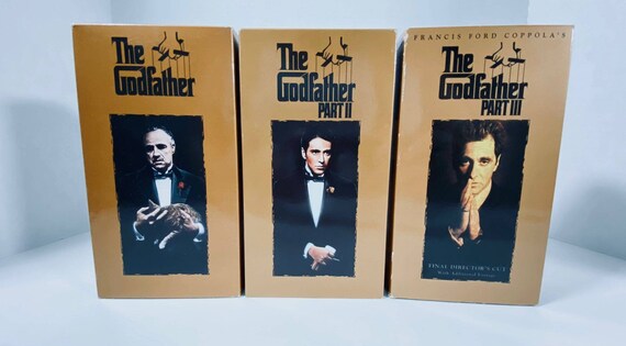 The Godfather 25th Anniversary Collection VHS Francis Ford