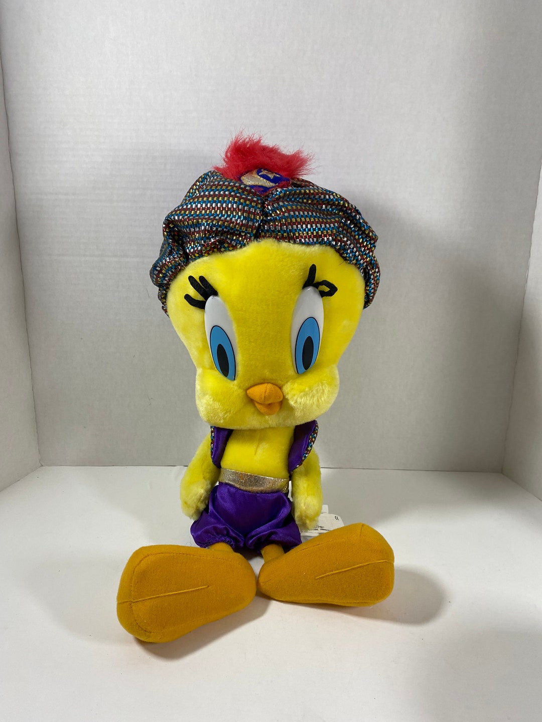 Vintage 1999 Looney Tunes Tweety Bird Wearing Fortune Teller Costume